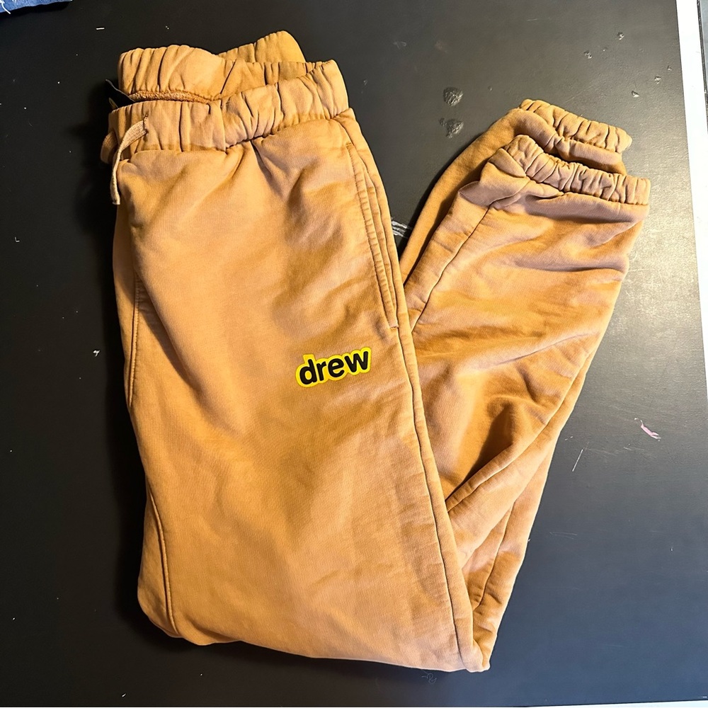 Drew house camel color secret sweatpants